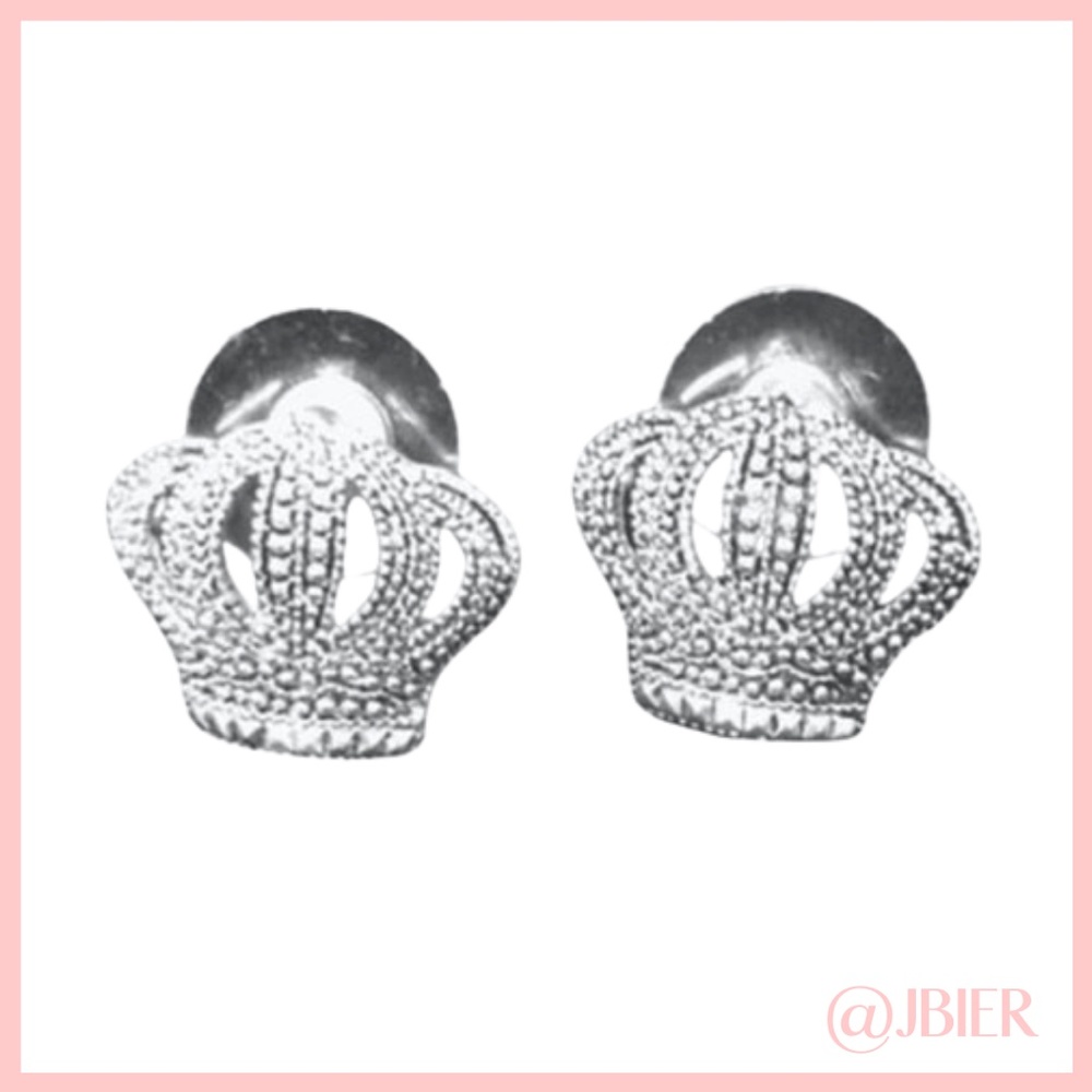 Juicy Couture Crown Stud Earrings
